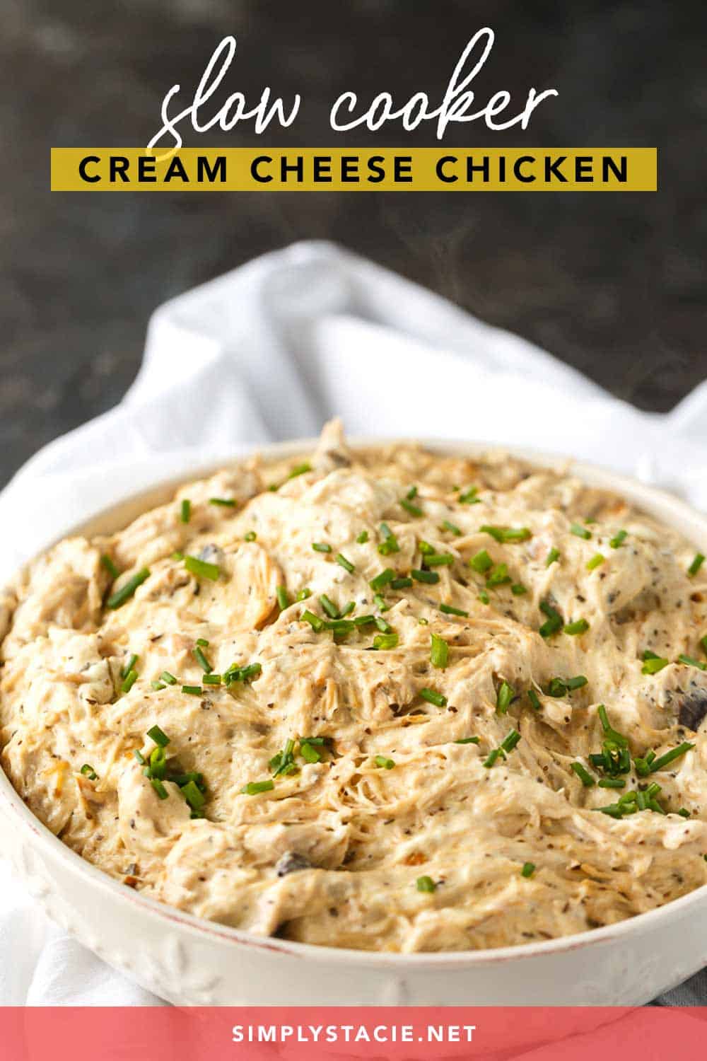 Slow cooker cream cheese chicken