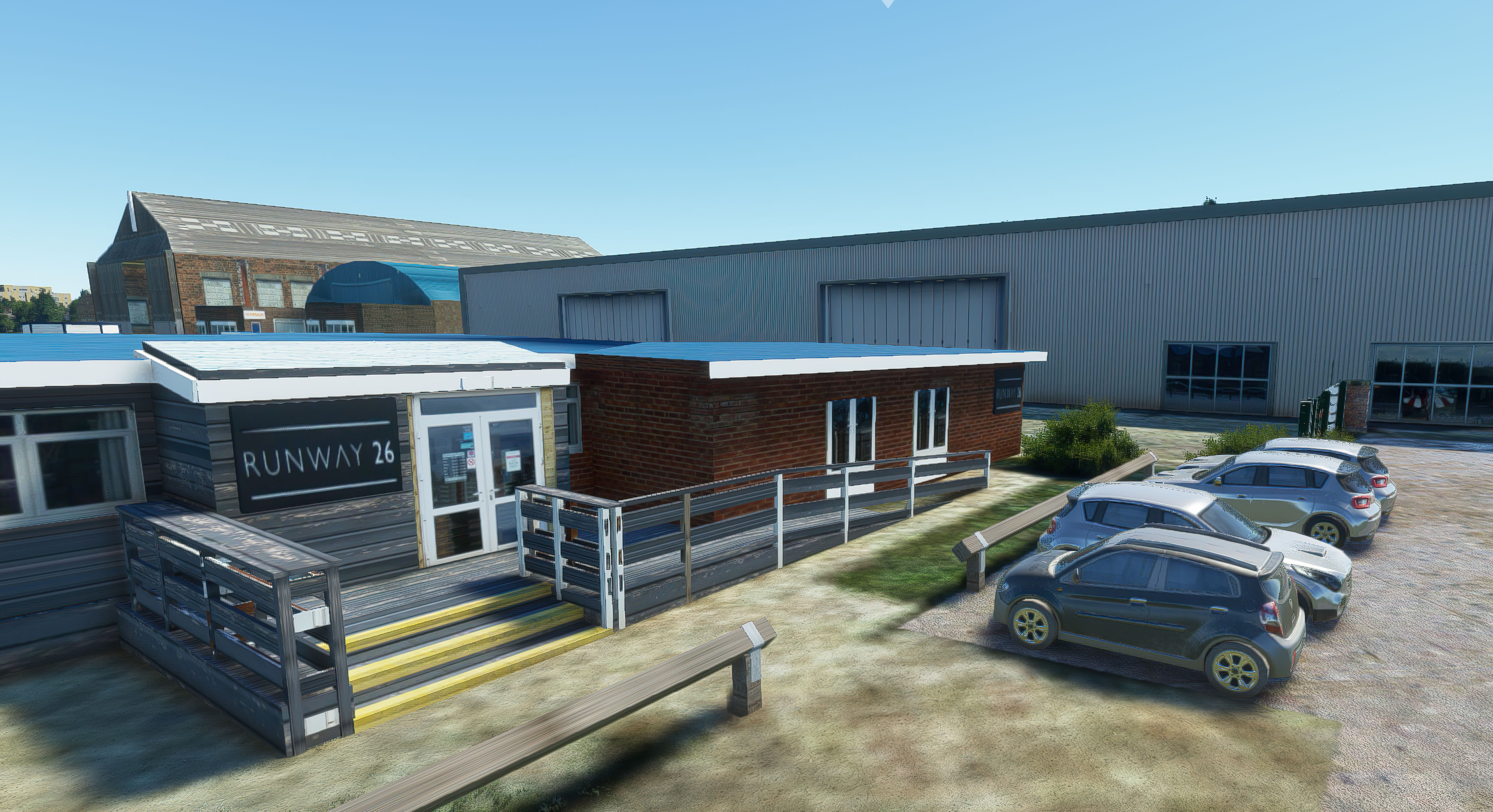 Free egcb manchester city airport (barton airfield) scenery for msfs by