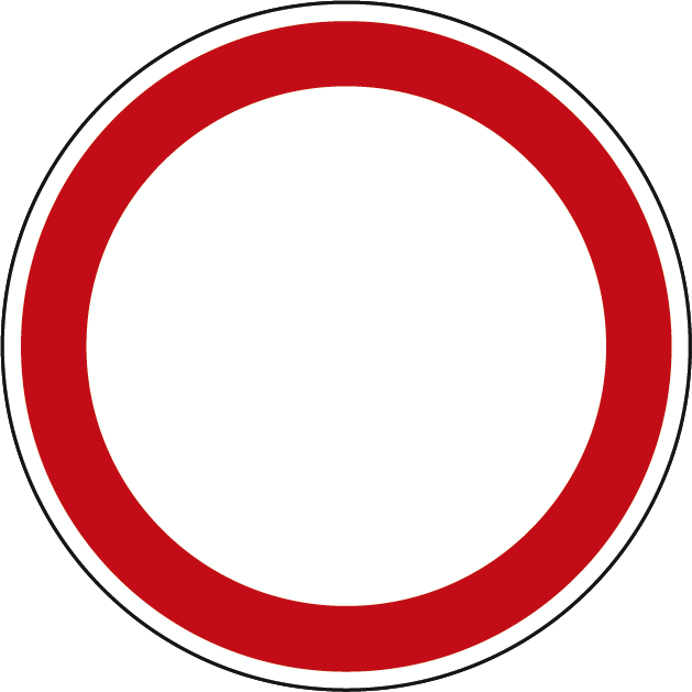 C2 - Trânsito proibido