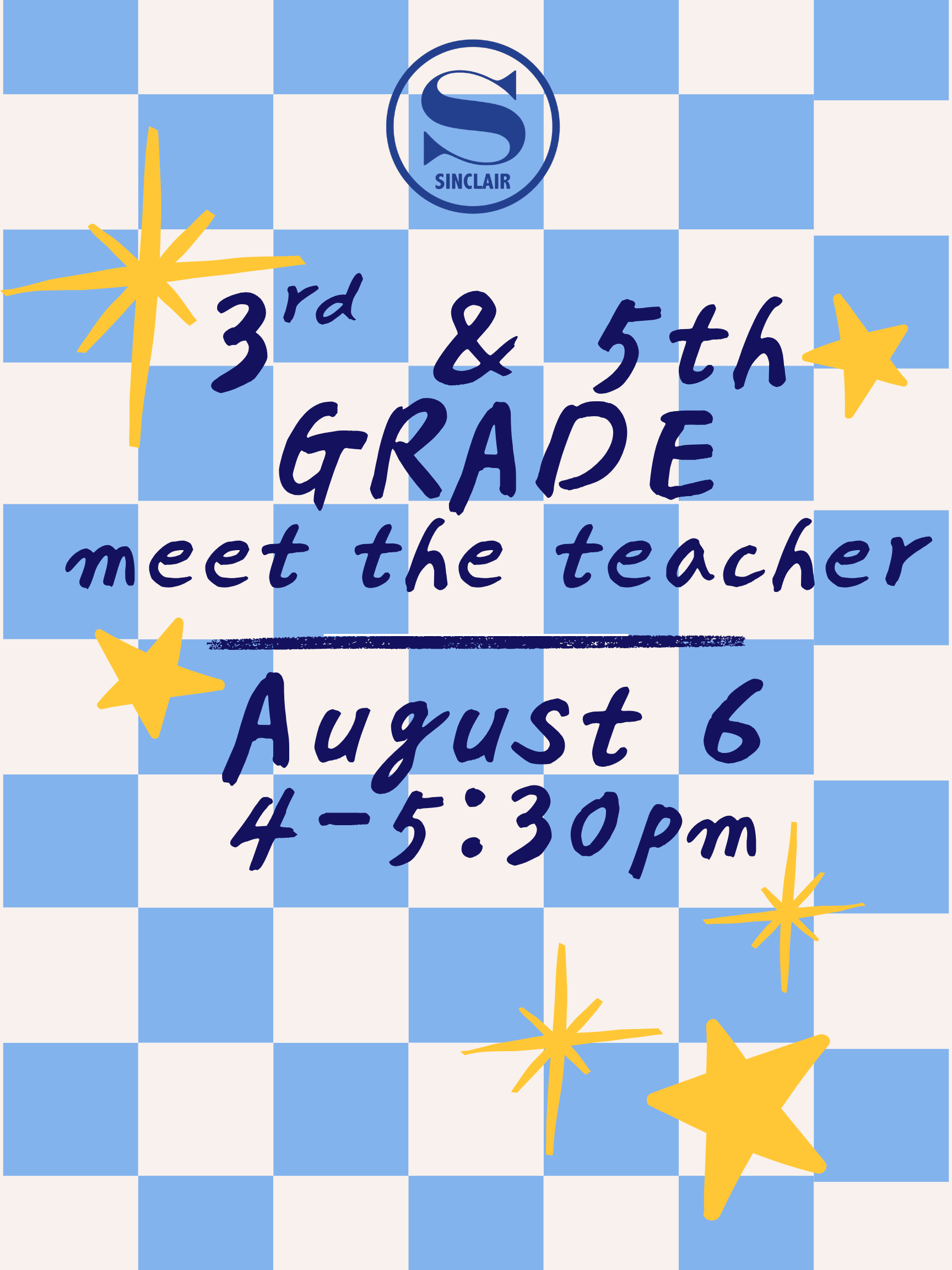 Sinclair 101 / Meet the Teacher