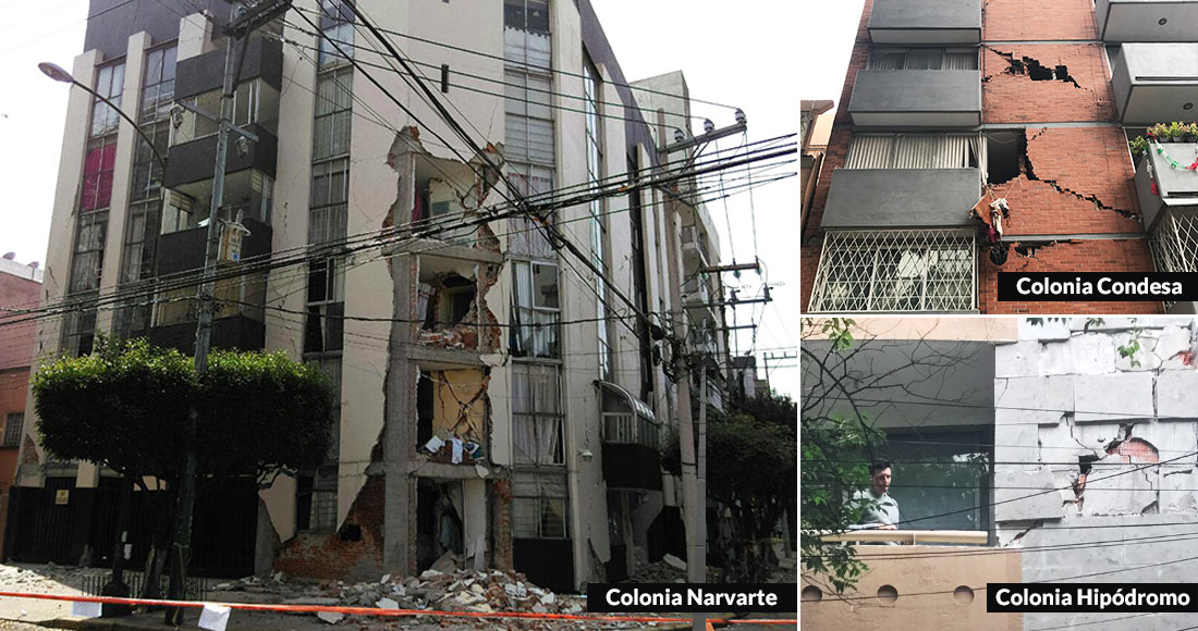 Resultado de imagen para terremotos edificios mal estado 2017
