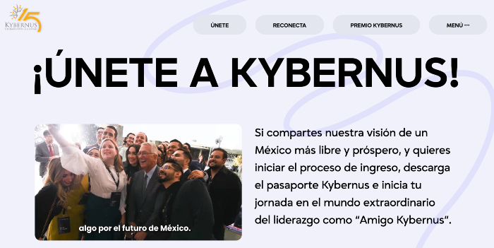 En su página Kybernus presume que ha tenido más de 4 mil participantes