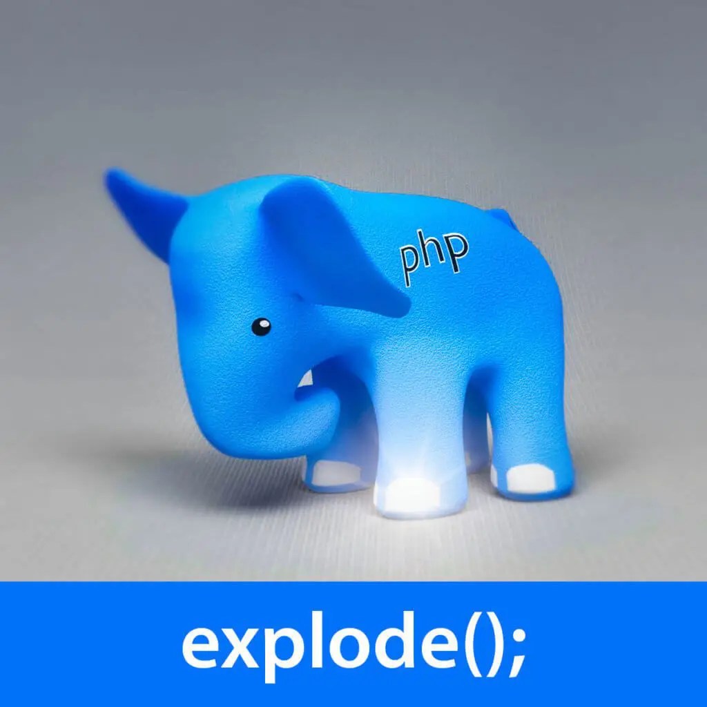 PHP explode() so nutzt du die Funktion, um Strings zu trennen