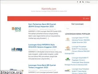 We would like to show you a description here but the site won&#x27;t allow us. Top 16 Similar Websites Like Karirinfo Com And Alternatives