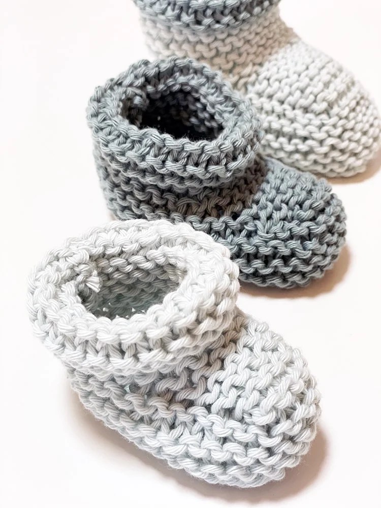 Baby booties 2025 knitting pattern