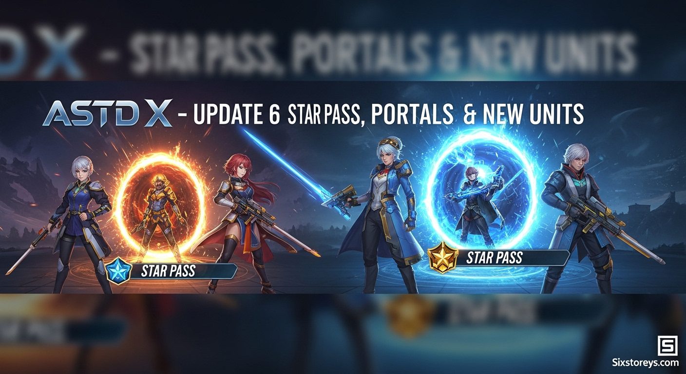 ASTD X Update 6 Complete Guide 2026 Star Pass Portals 13 New Units ASTD X Update 6 Complete Guide 