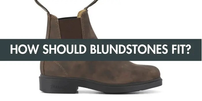 How should blundstones fit in 2025? half sizes are different