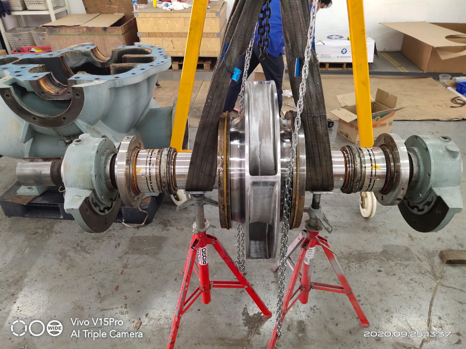 Split Case Rotor EXISTING OF ROTOR CASE | SJP Sealing Technology