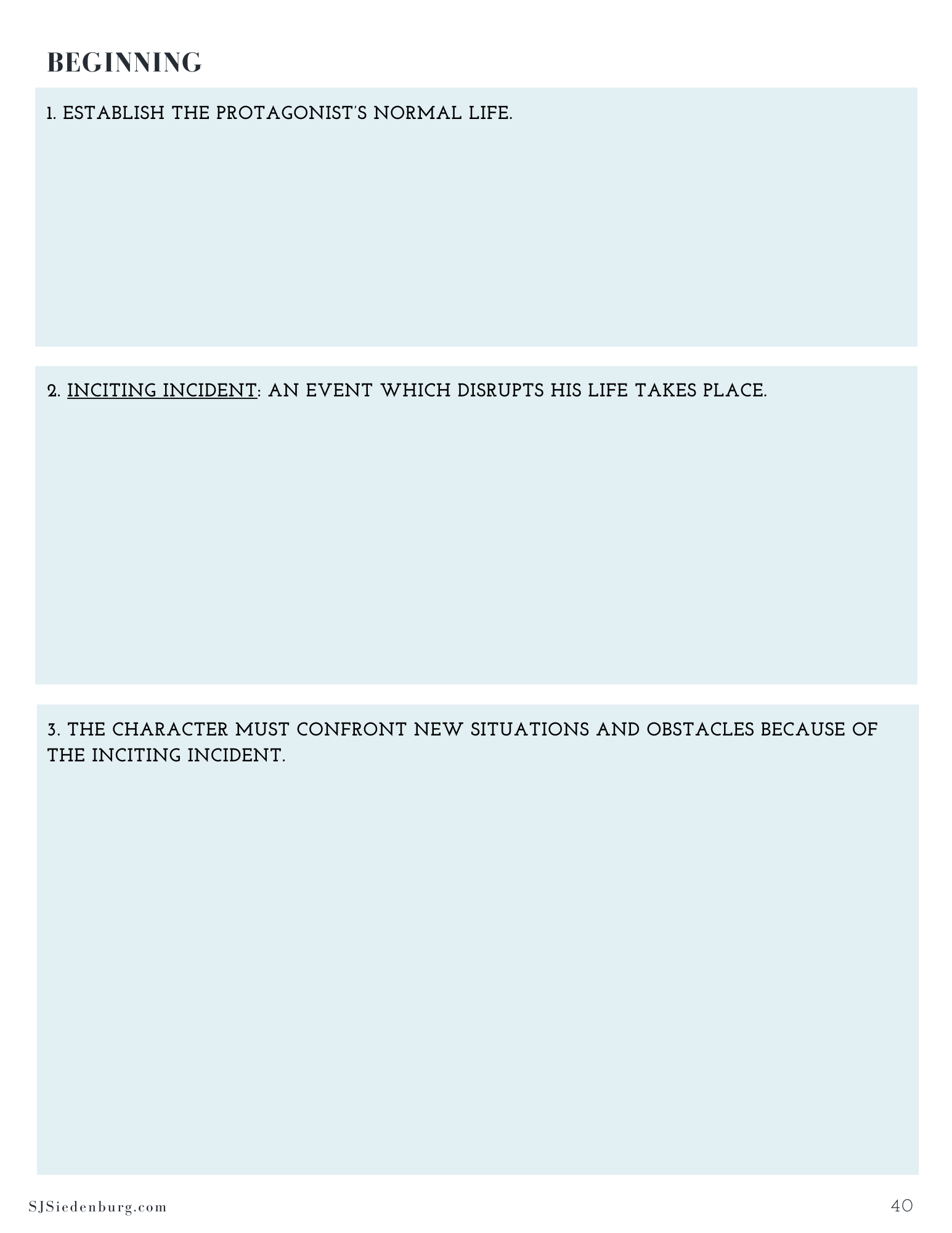 pre-writing guide