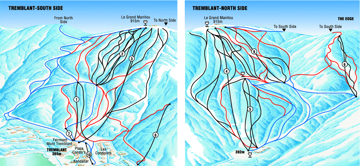 Mont Tremblant Canada Map At Eden Gleeson Blog Tremblant Large 