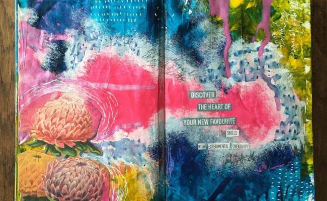 Mixed Media Abstract Art Tutorial - Stacy Patillo