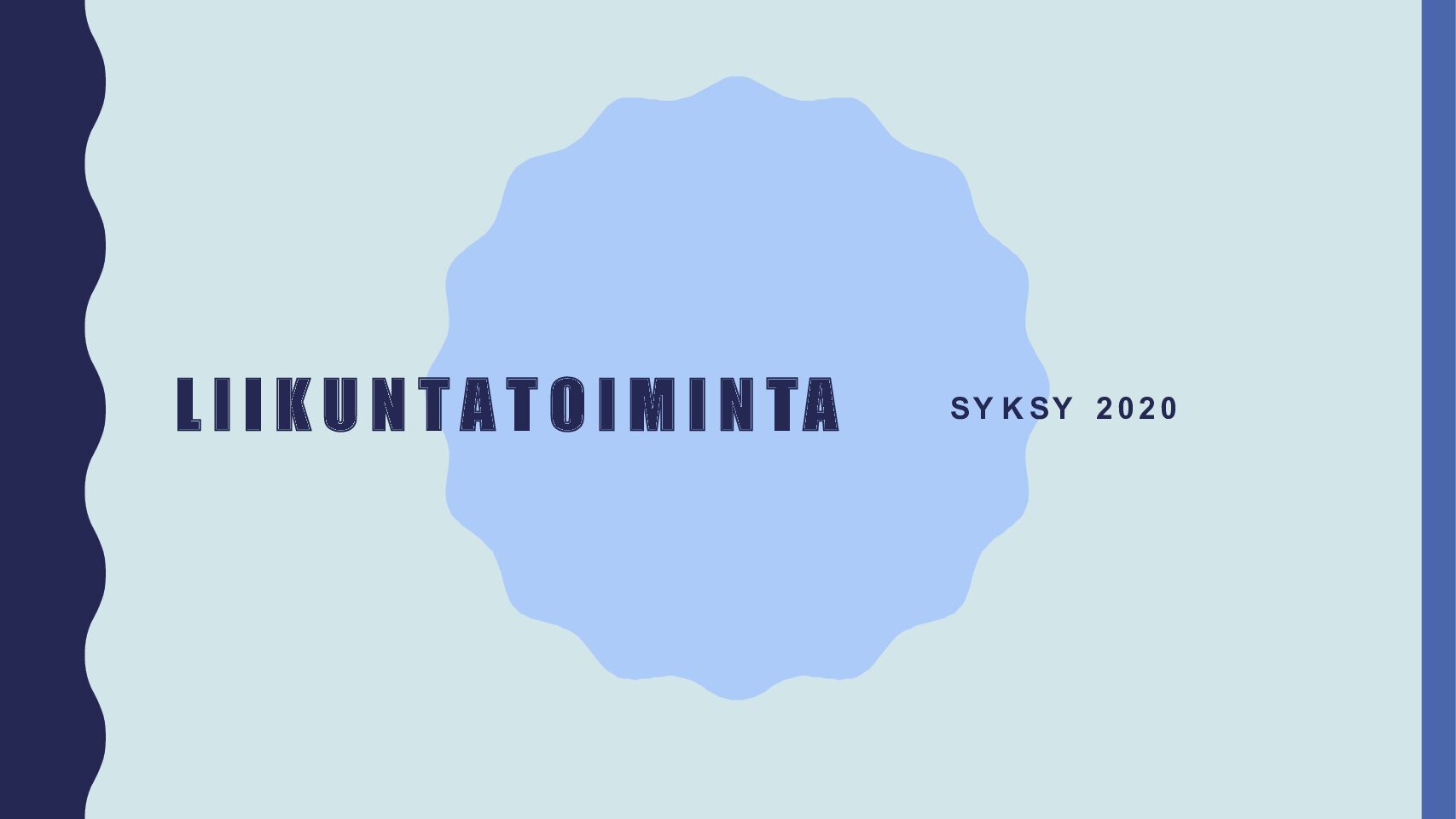 Read more about the article Syksyn liikuntatoiminta