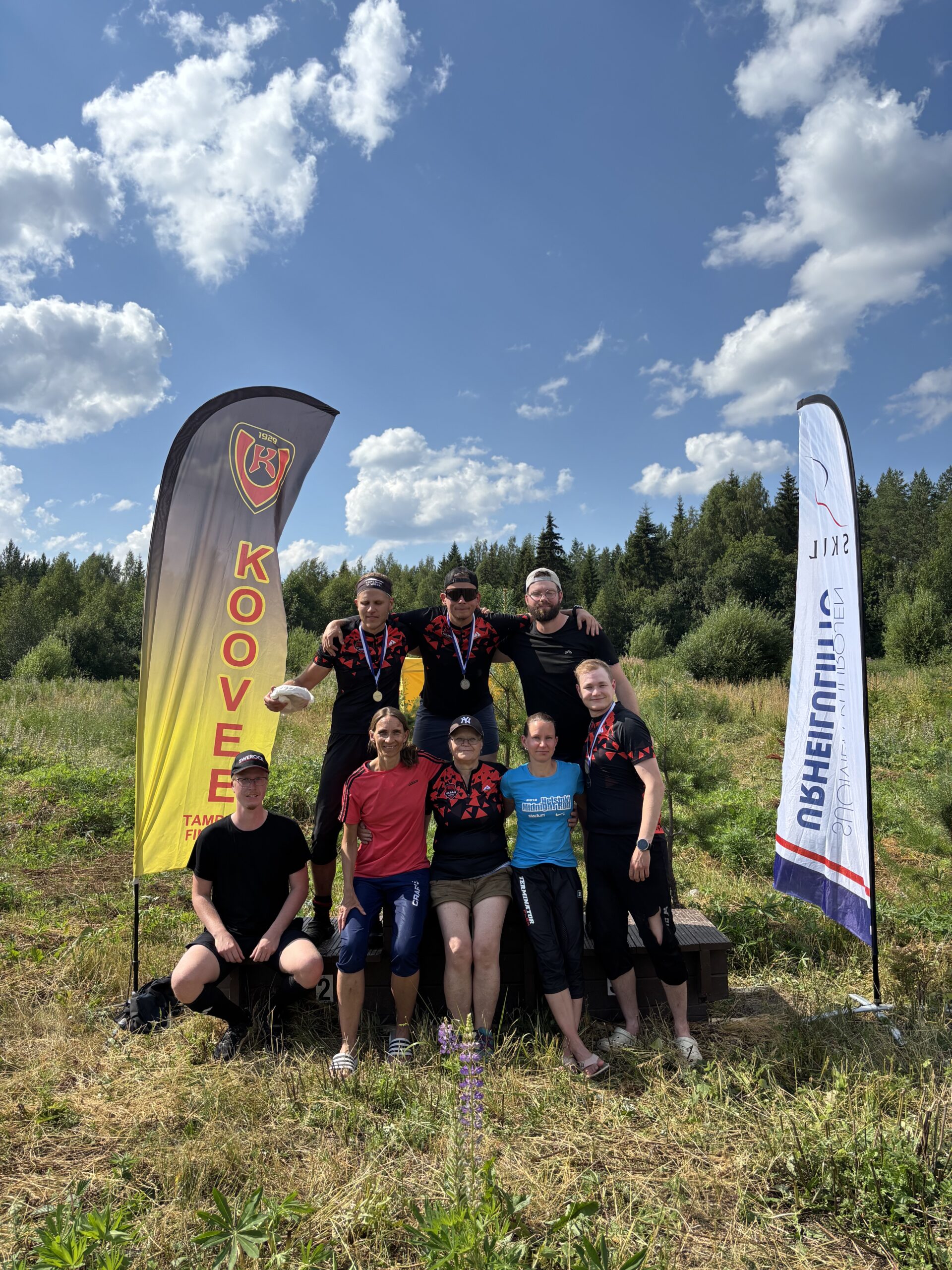 Read more about the article Tampereen Uljakselle kolmoisvoitto SM-suunnistuksessa