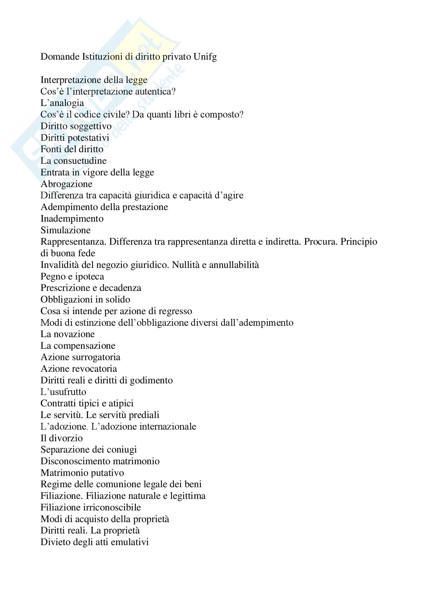 Domande Esame: Appunti Di Istituzioni Di Diritto Privato 2338_x_1654_jpg