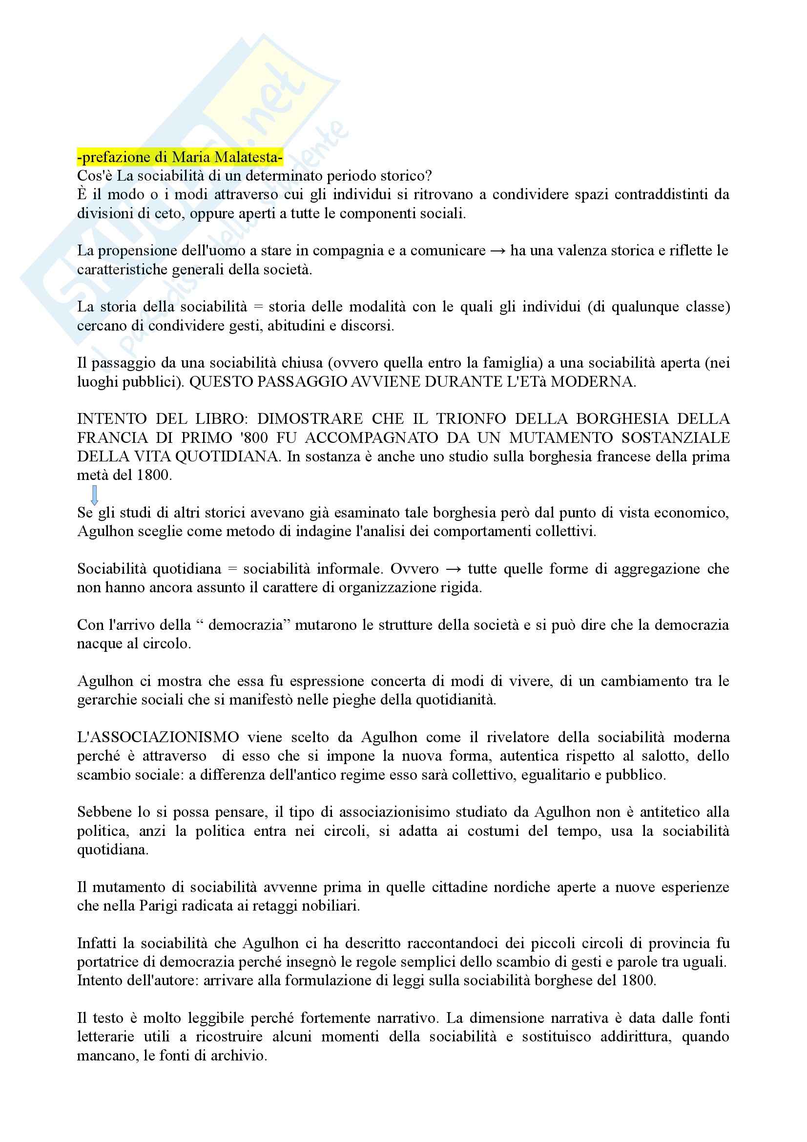 Riassunto Esame Storia Culturale Moderna, Prof. Levati, Libro Consigliato Il Salotto, Il Circolo E Il Caffè, Agulhon 2339_x_1653_jpg