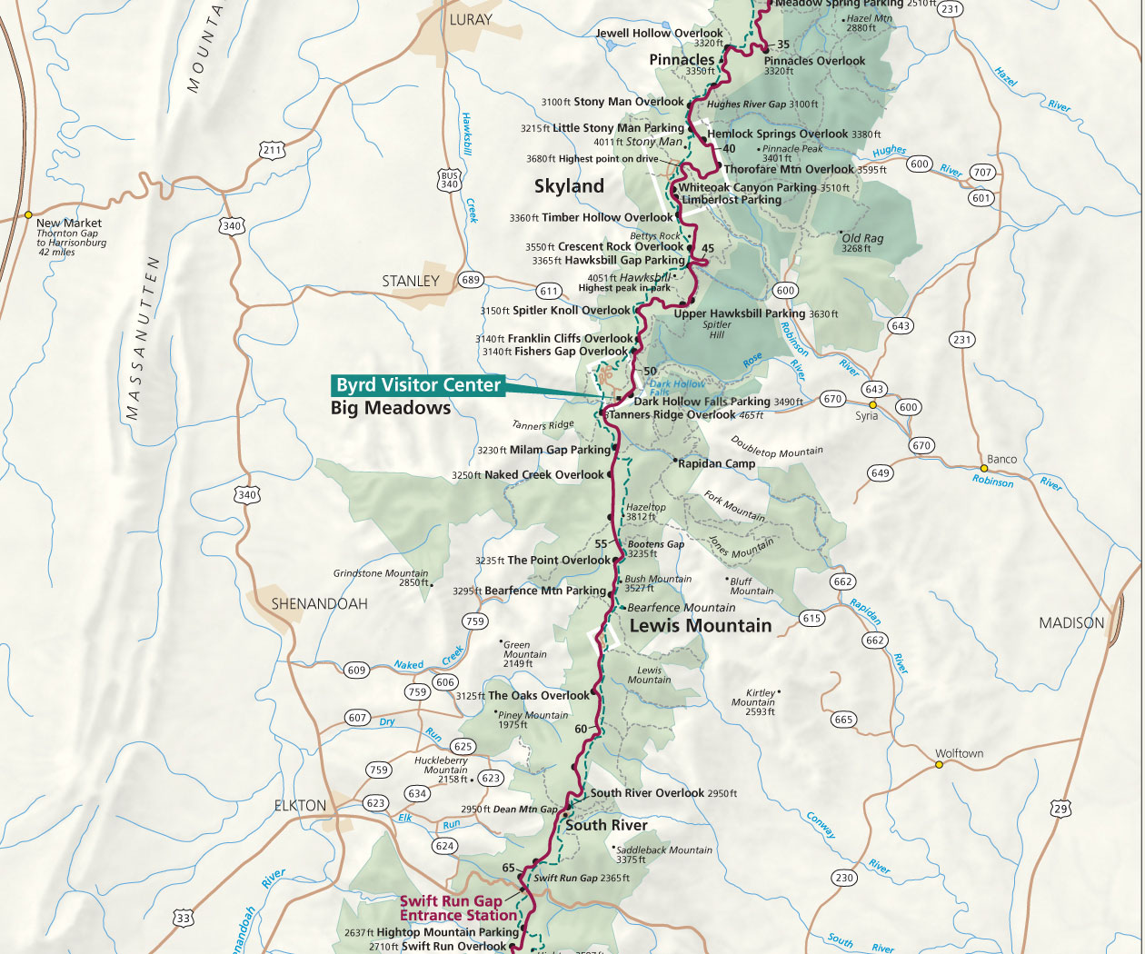 Central-District-Skyline-Drive-Map