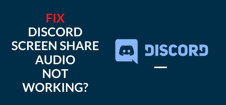 Fix: Discord Screen Share No Audio | Discord Streaming No Sound