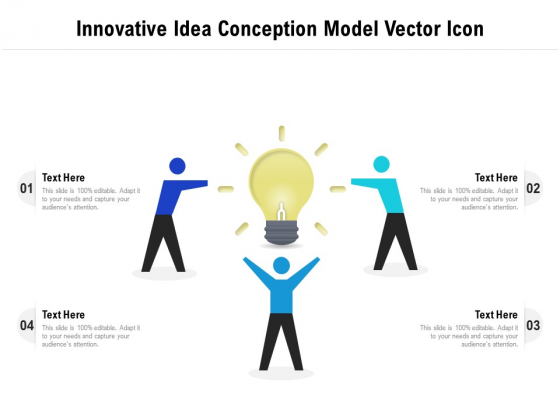 Innovative Idea Conception Model Vector Icon Ppt Powerpoint Presentation File Influencers Pdf Powerpoint Templates