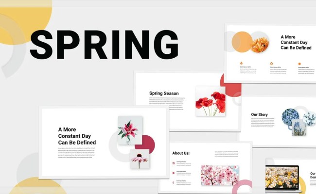 Spring Season Google Slides Template For Presentation - SlideKit