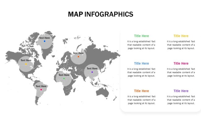 Google Slides World Map Template For Presentation - SlideKit
