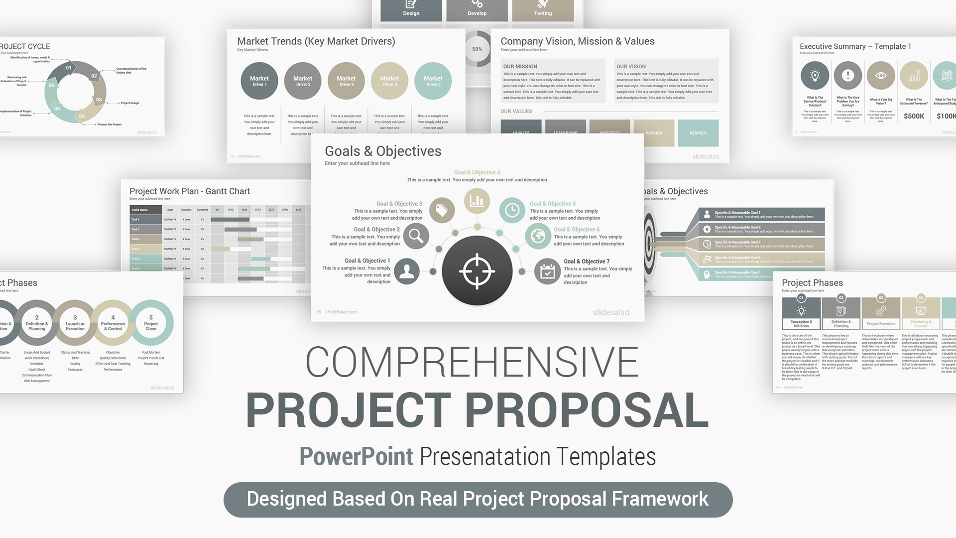30 Best Powerpoint Proposal Templates For Business Ppt Presentations 2020 Slidesalad
