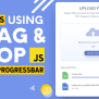 Upload Multiple Files Using Drag And Drop HTML, CSS & Javascript