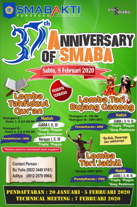H 3 Menuju Acara Puncak Hut Sma Negeri 1 Tumijajar Sman 1 Tumijajar 