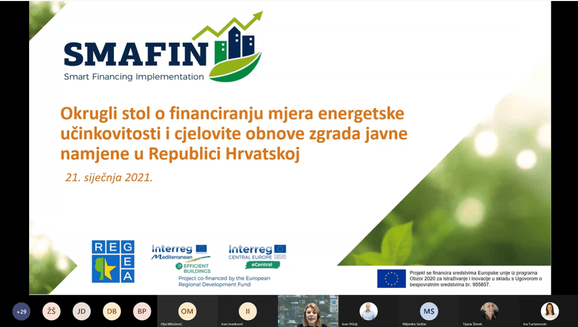 Financing Energy Efficiency Measures And Deep Renovation Of Public Buildings In The Republic Of Croatia Smafin