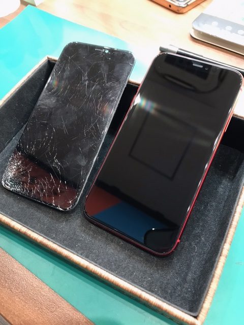 iPhone１１画面交換