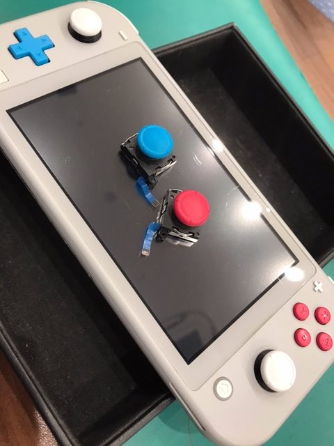 switch　Lite　スティック交換