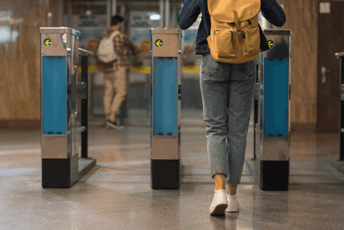 Shuttle Gate Control Turnstile Installation for Ohio Transportation | Transportation Security