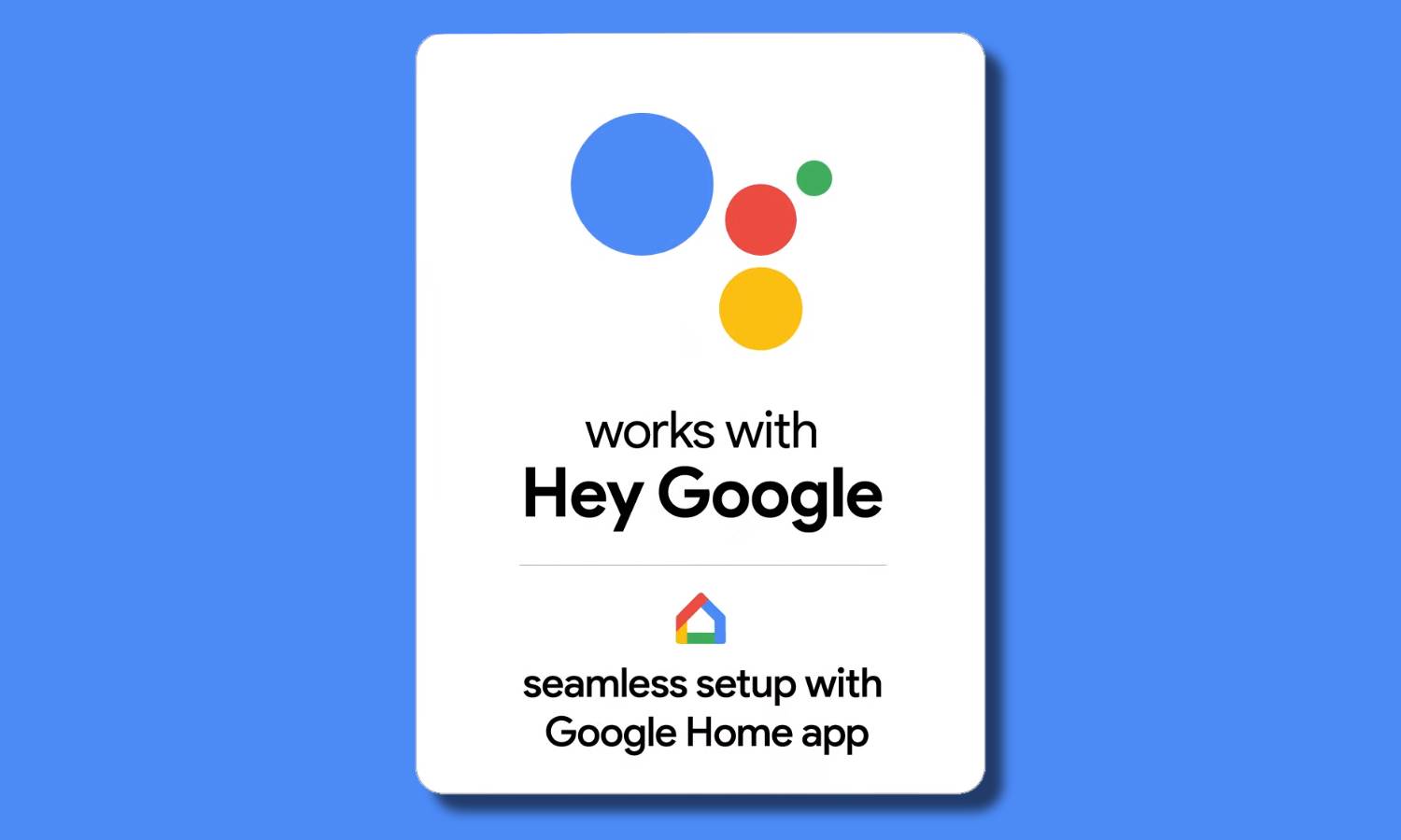 Neu Geräte mit diesem Logo sind besonders gut für Google Assistant