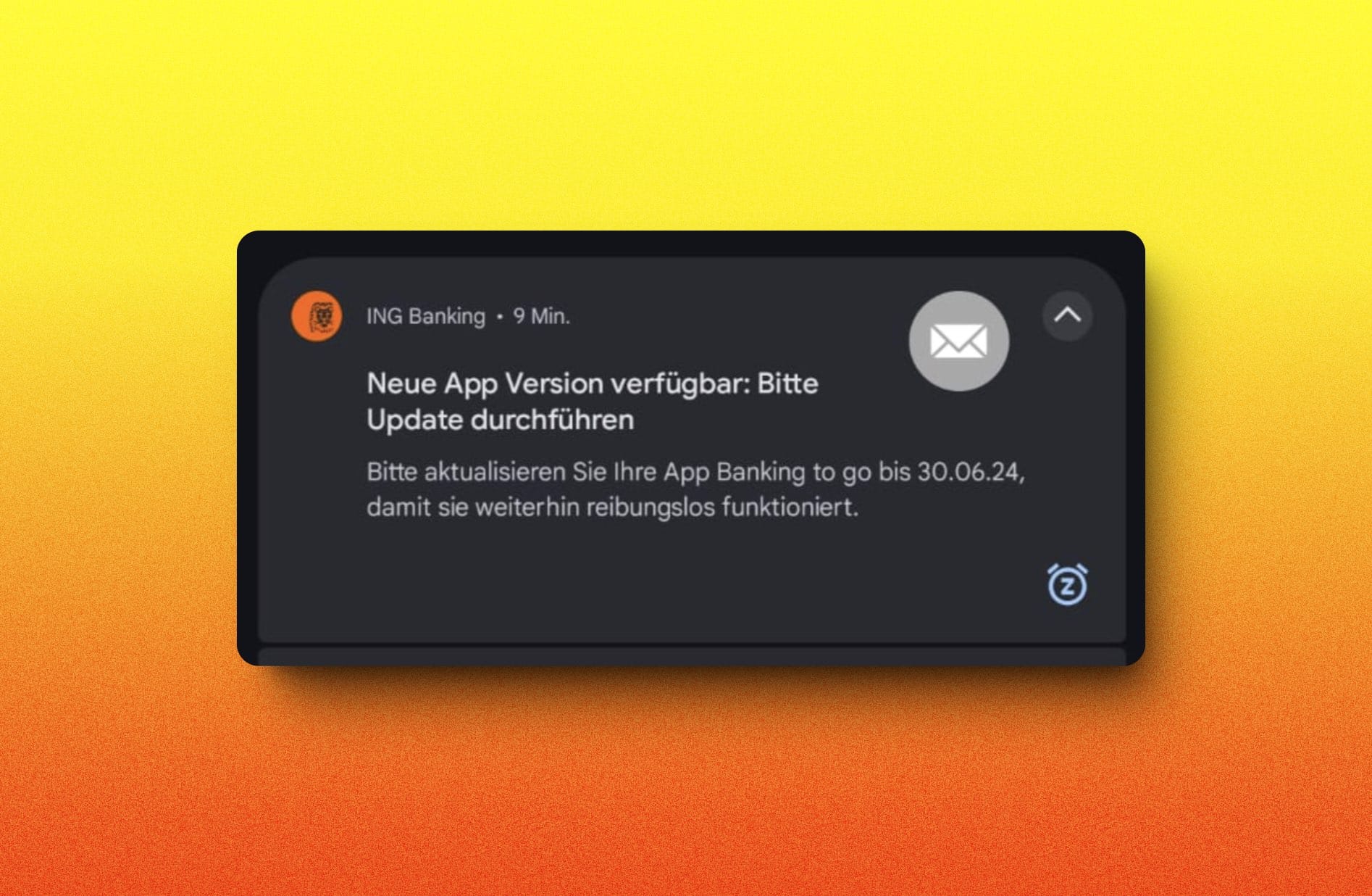 ING-App-Update-Meldung-Warnung