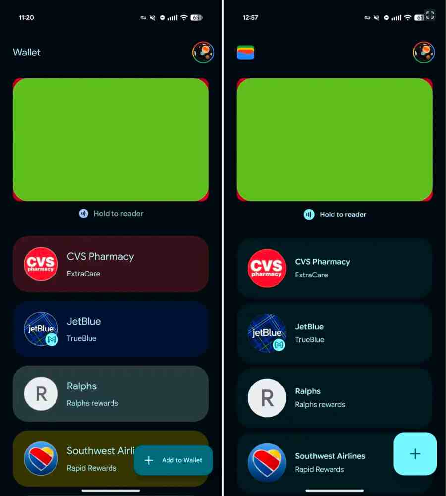 Google Wallet M3E Update 1