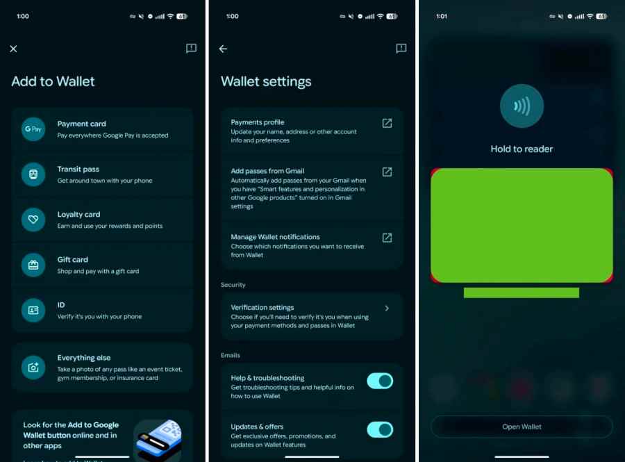 Google Wallet M3E Update 2