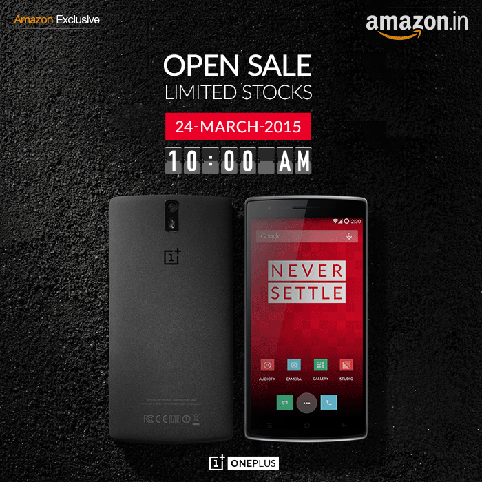 OnePlus One Sale Without Invite On March 24