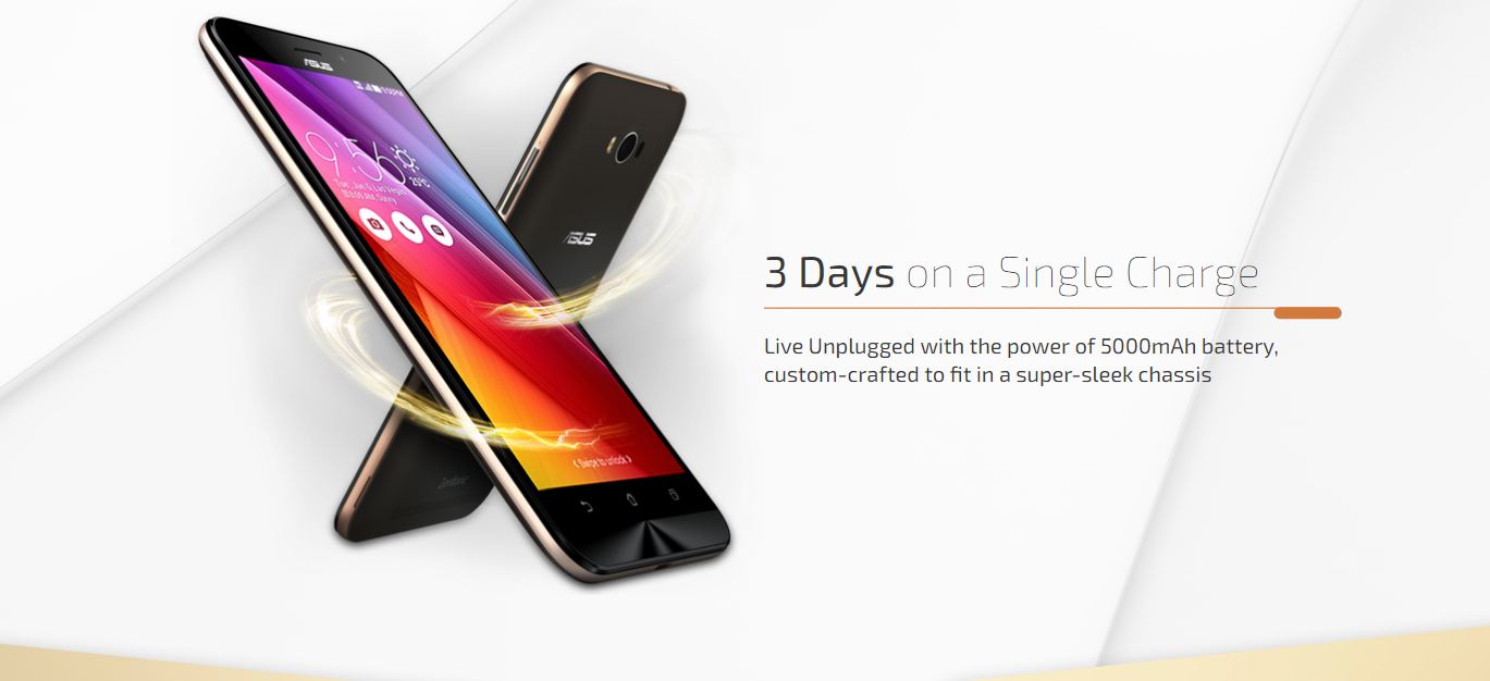 Zenfone Max 5000mAh battery