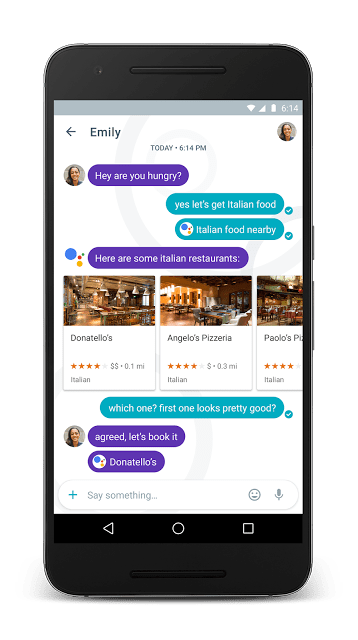 Google Assistant in Allo