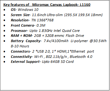 Canvas Lapbook L1160 Specifications