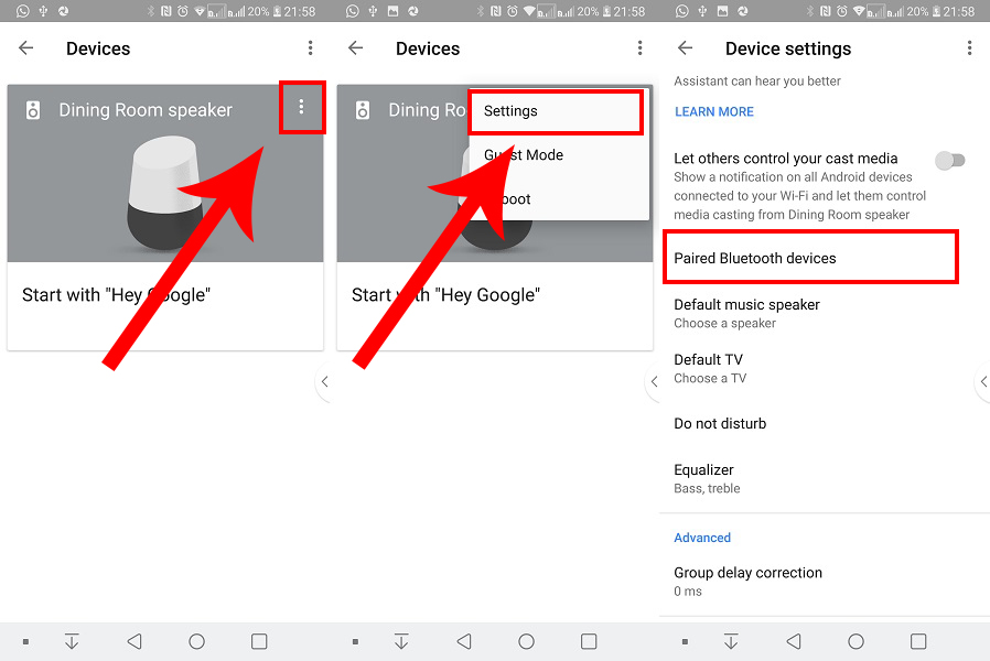 ok google bluetooth pairing