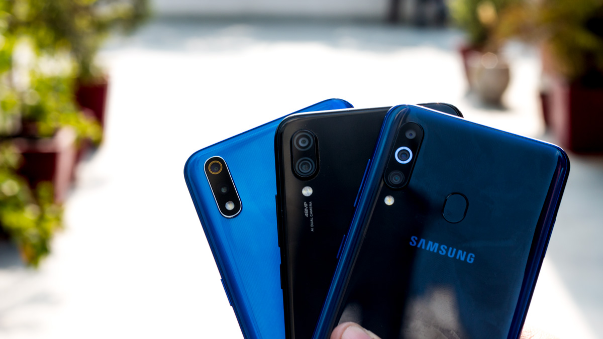 Samsung Galaxy M40 vs Redmi Note 7 Pro vs Realme 3 Pro comparison