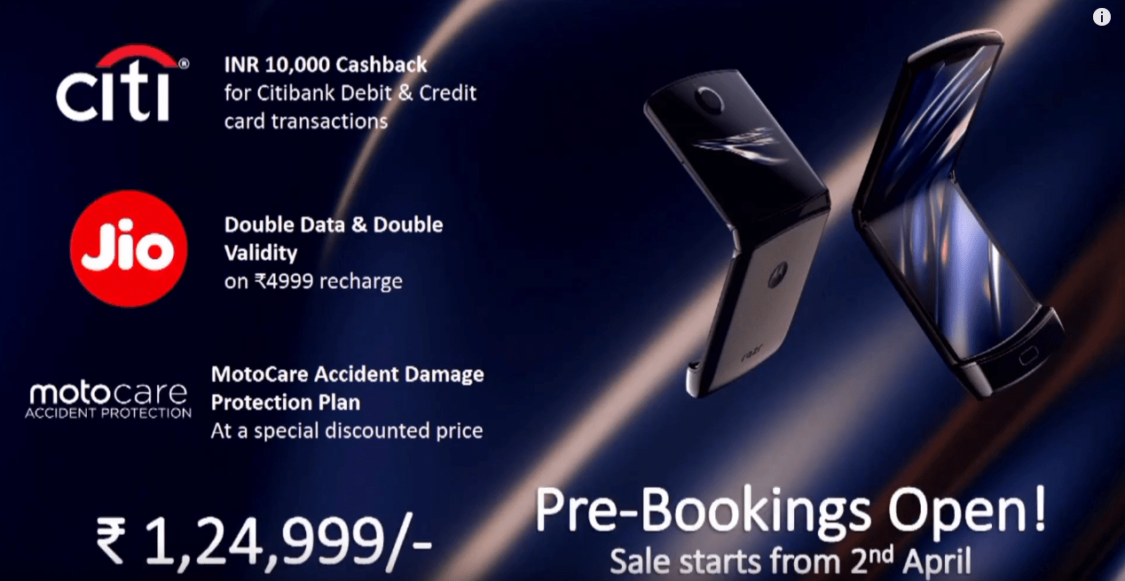Motorola Razr launched in India