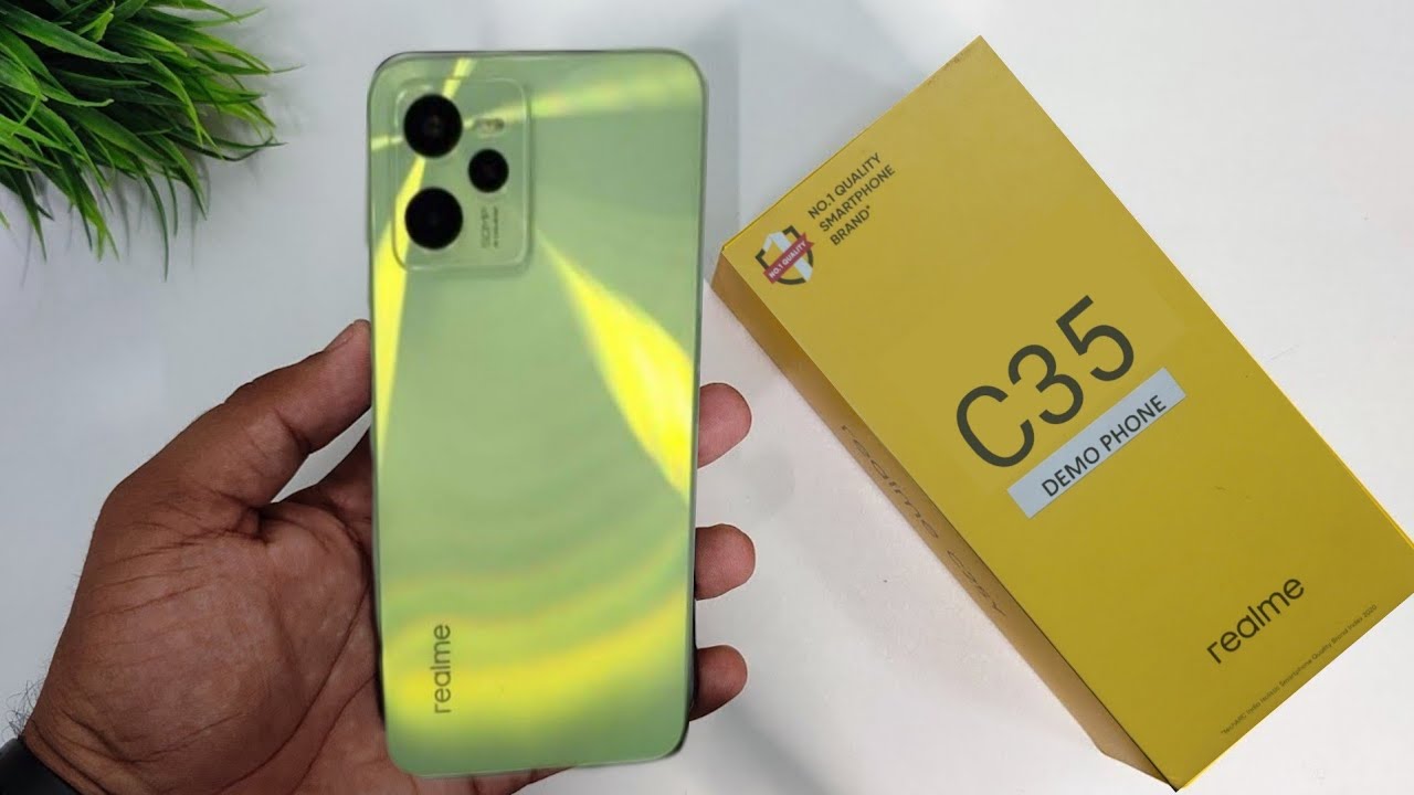 Realme C35 launched in India with Unisoc T616 SoC & triple camera setup at INR 11,999