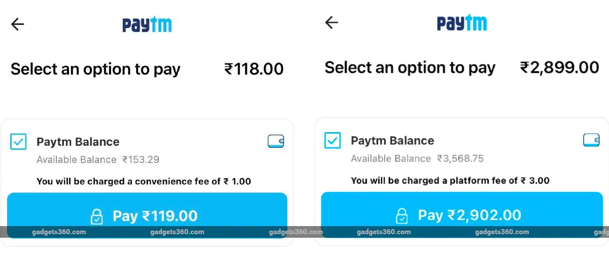 Paytm is testing out surcharge on mobile recharges