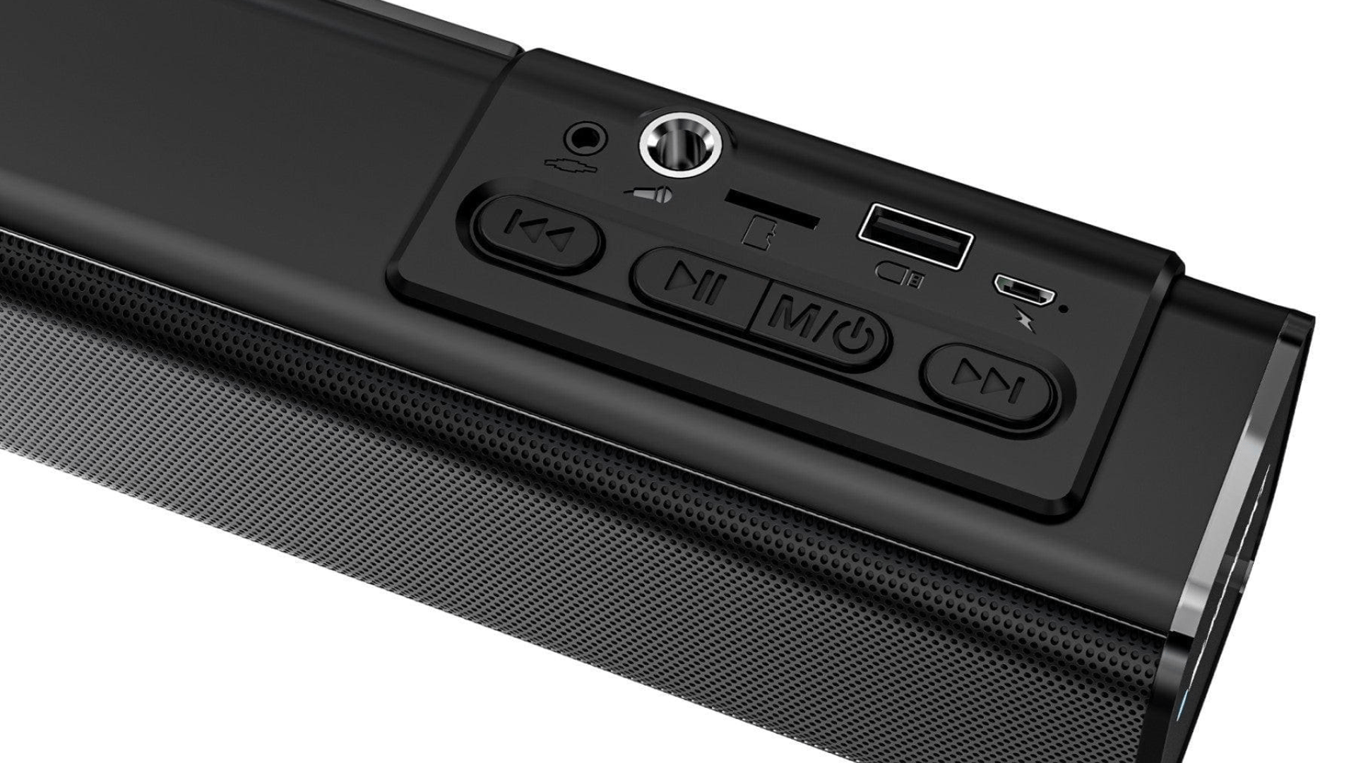 Blaupunkt SBA50 wireless soundbar ports