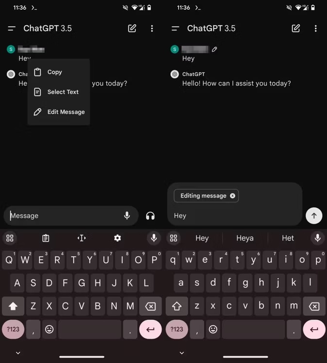 ChatGPT's Android app is getting an edit button