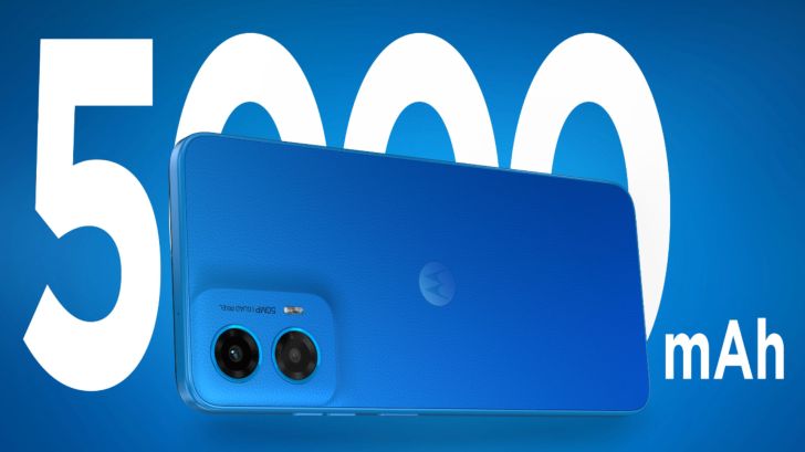 Moto G45 5G battery capacity