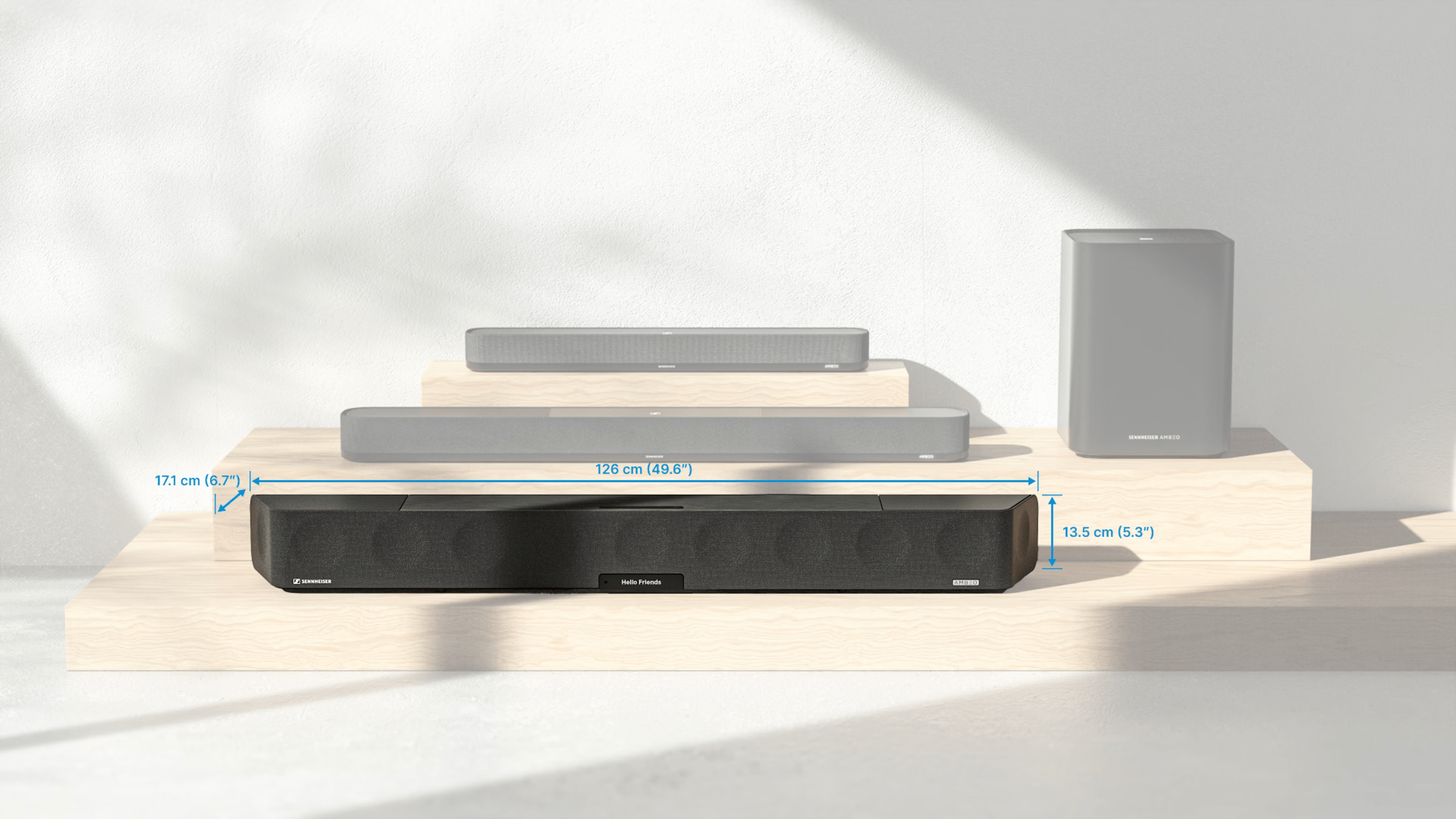 Sennheiser AMBEO Soundbar MAX best Dolby Atoms soundbar 