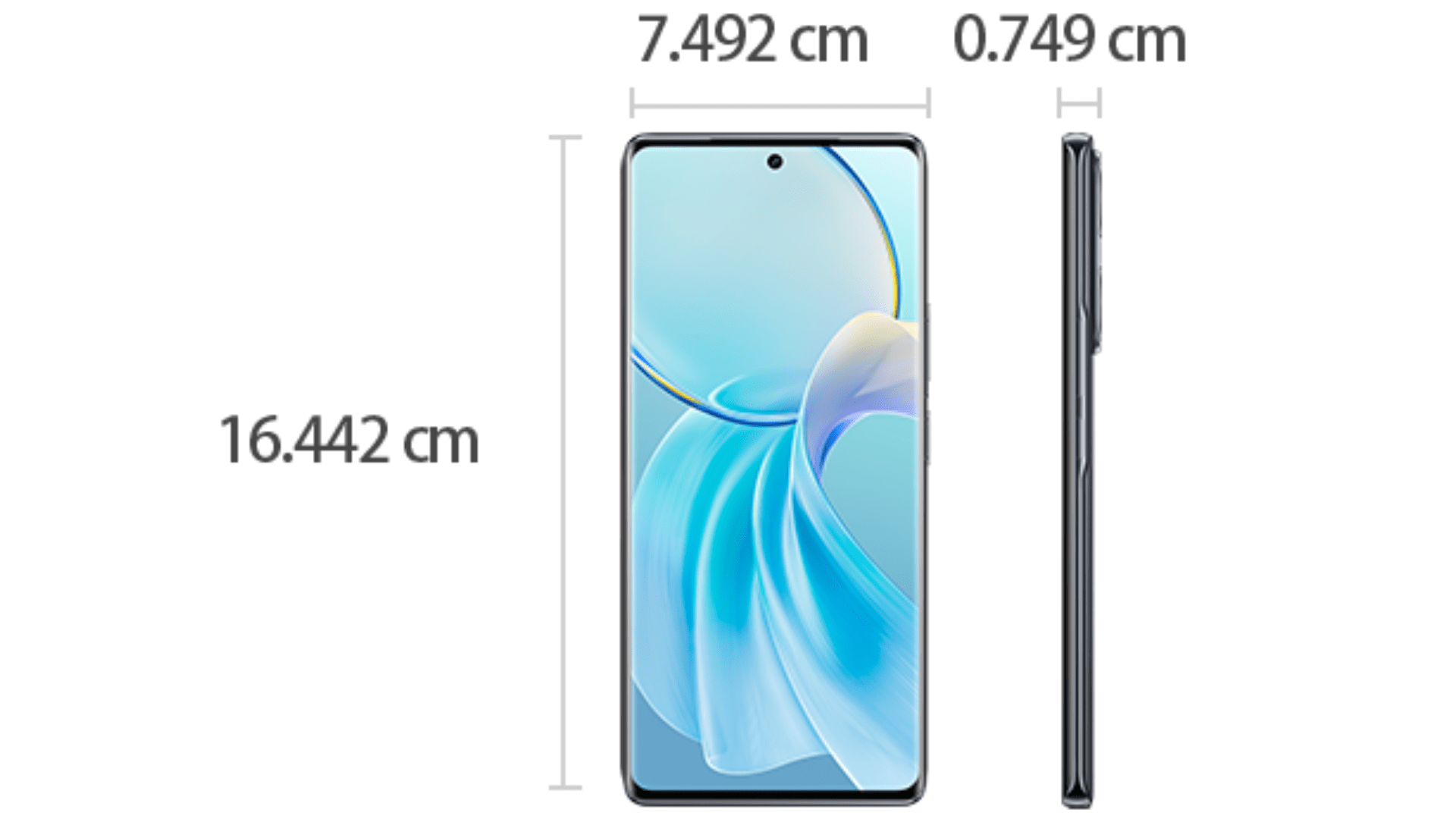 Vivo Y300 Plus dimensions