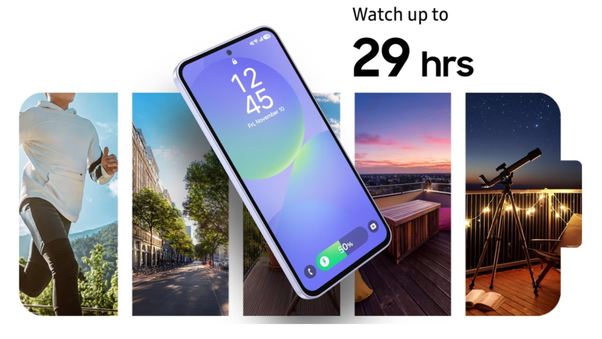 Galaxy A36 5G battery